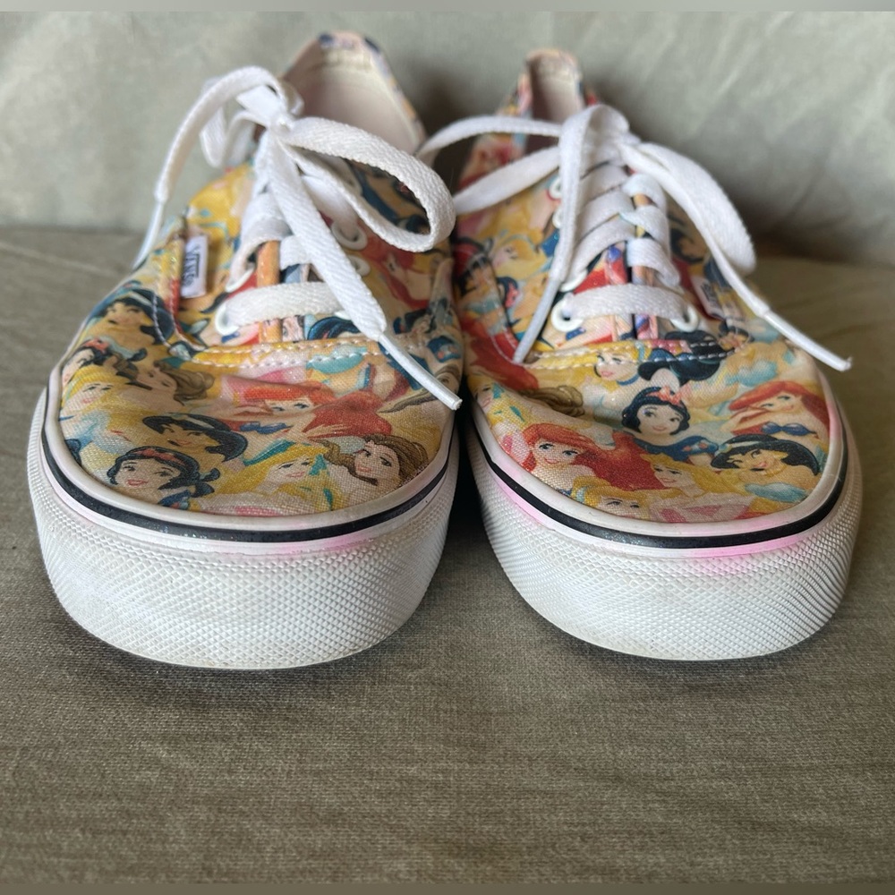 Vans x Disney Princess HTF Women’s Size 9.5 + Glitter Coated - Picture 12 of 12
